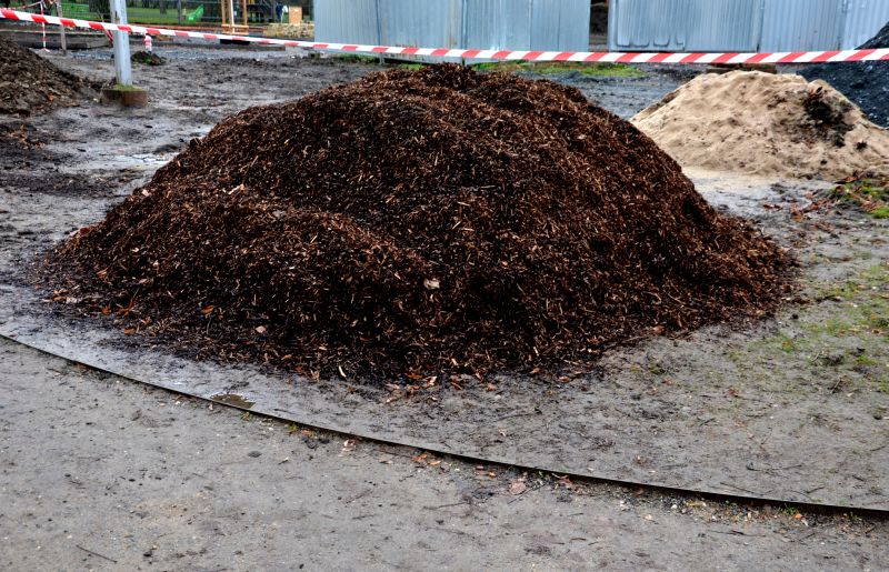 Mulch Spreading